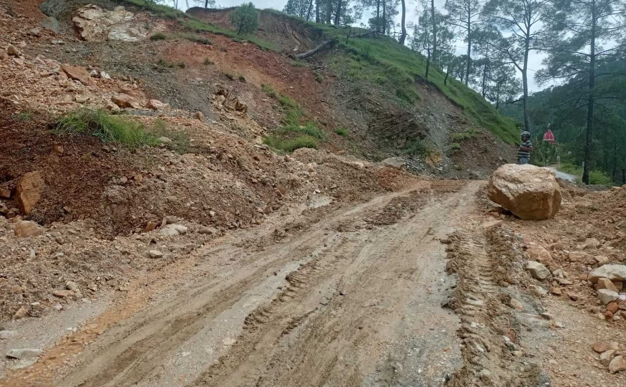 Bageshwar Girechina Road Is Noit In Good Condition