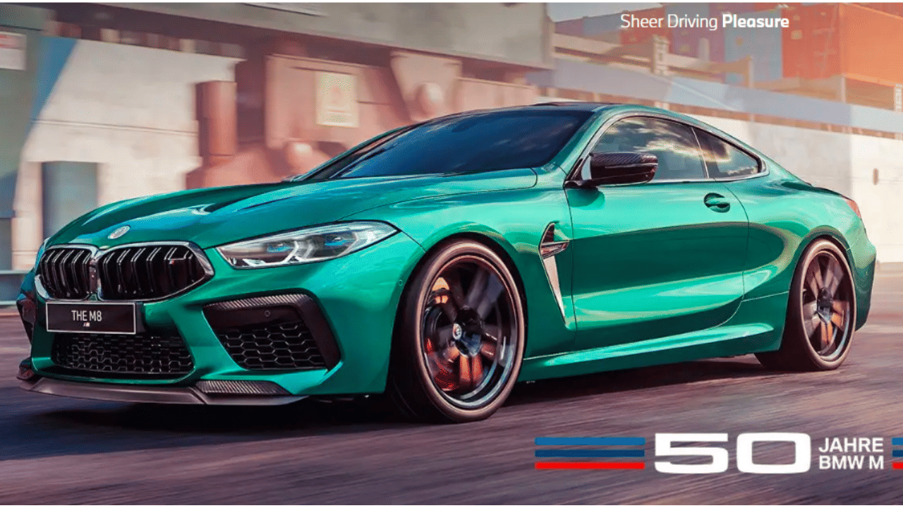 BMW launched M8 Competition 50 Jahre M Edition car, can sprint from 0 to 100 in just 3.2 seconds