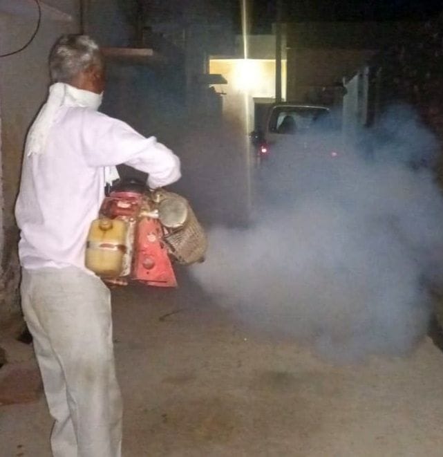 Two dengue patients and six malaria patients were found