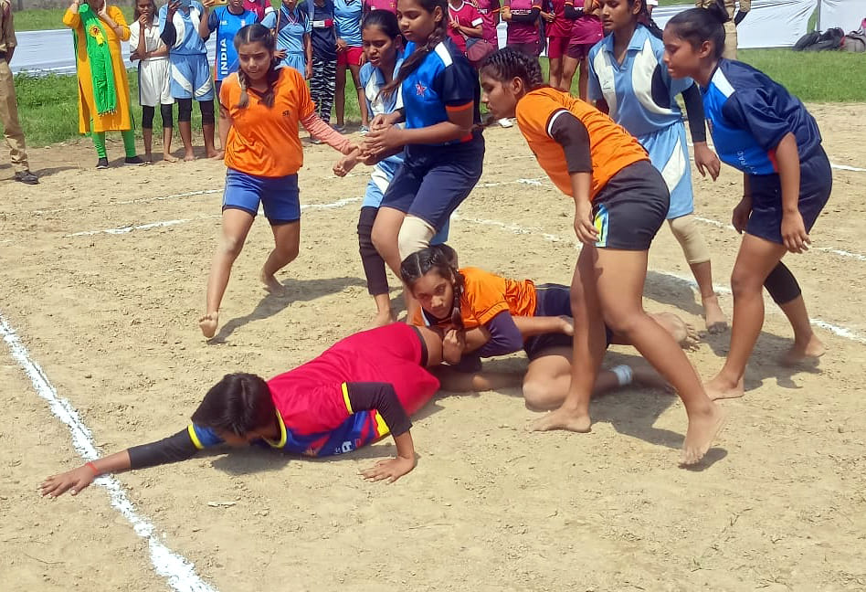 Kannauj Champion in Under-14 and 19 Kabaddi Competition