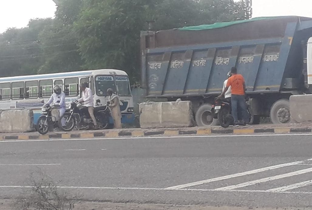 Death cuts are open up to a distance of 40 km on Delhi-Jaipur Highway-48