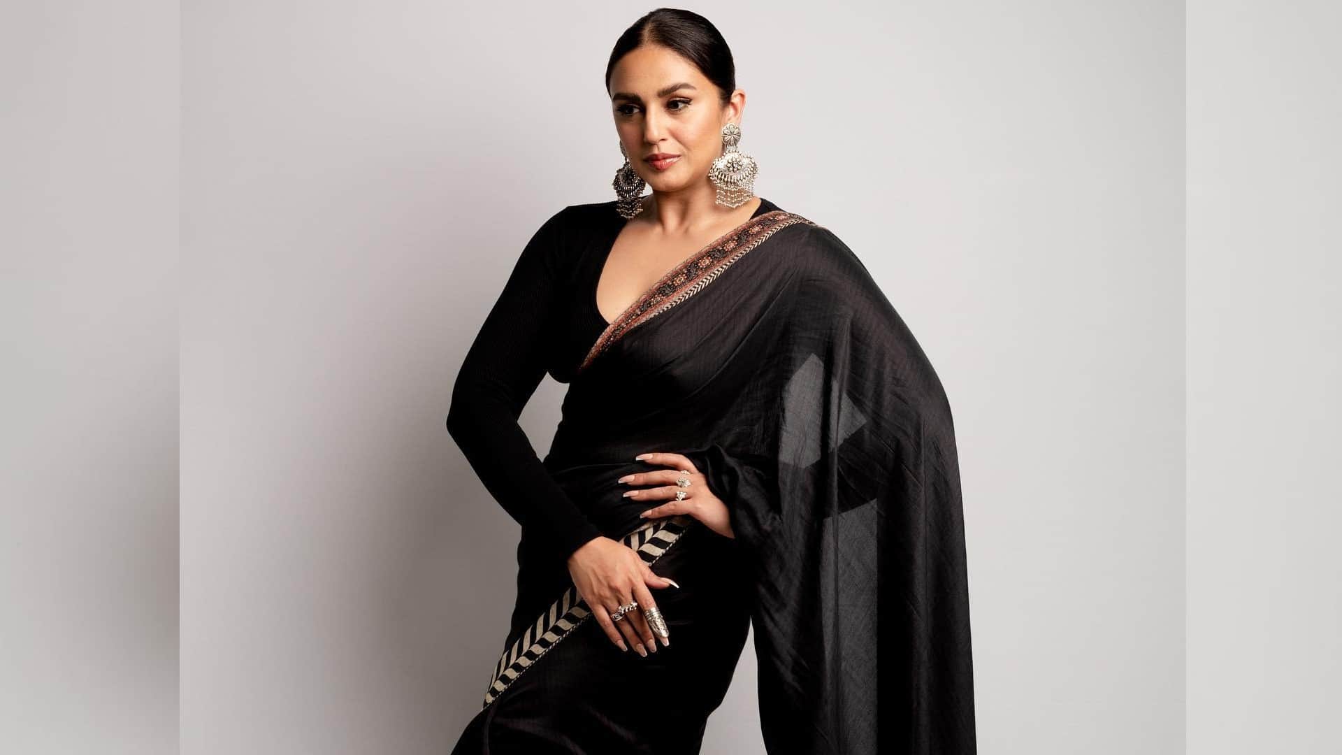 huma qureshi gets trolled for red cutout dress for monica o my darling success party