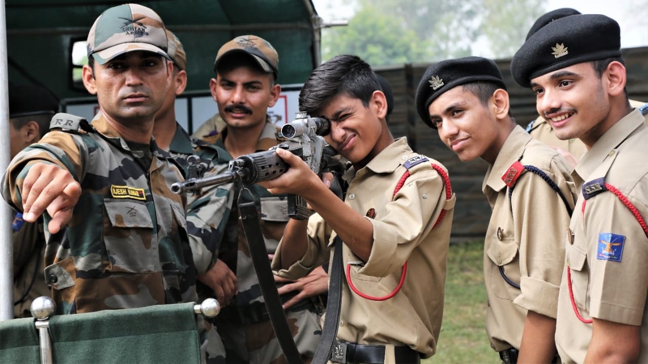 jammu nagrota army organized mela on Golden Jubilee of White Knight Corps