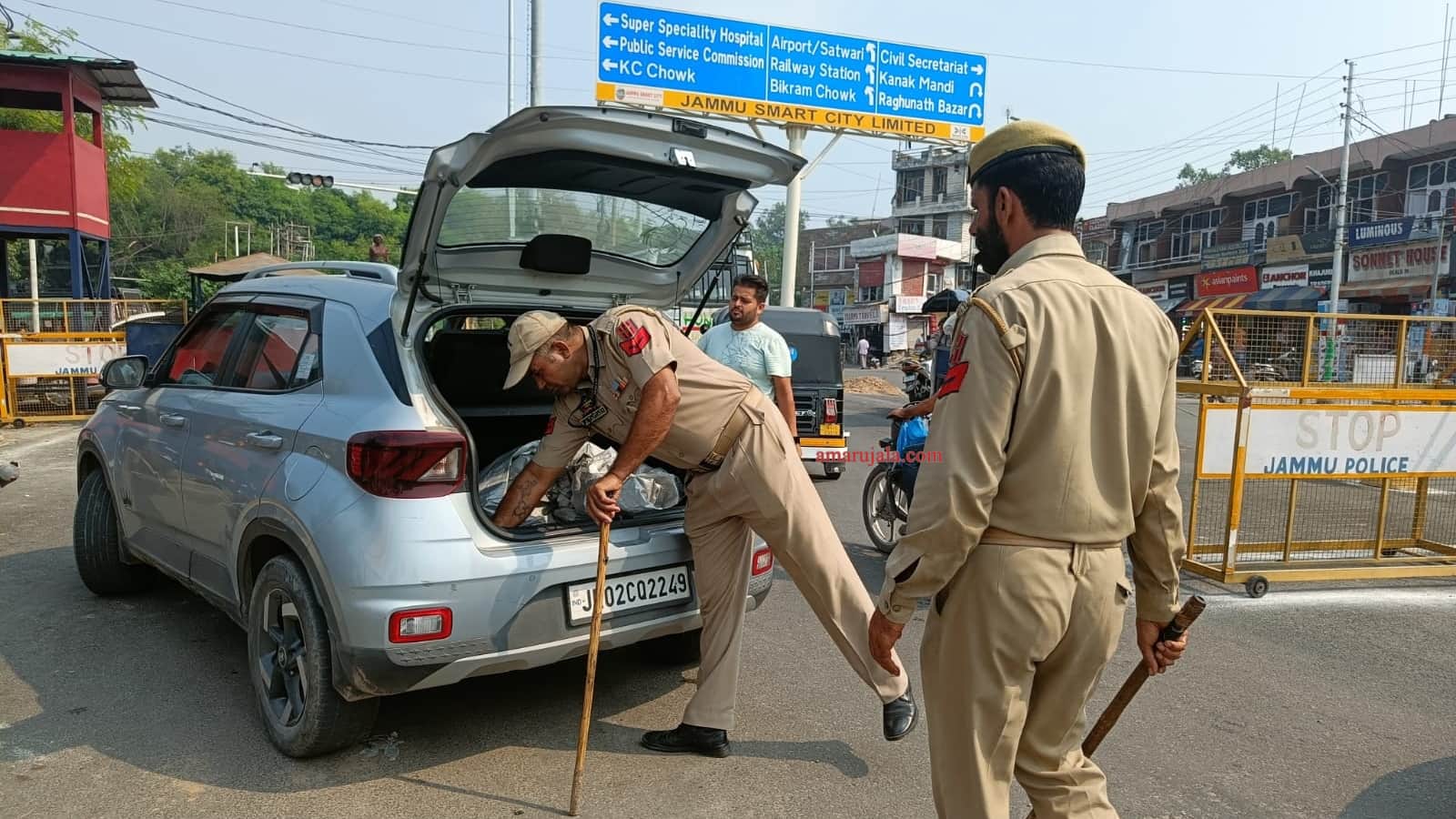 Security agencies on alert after two blasts in Udhampur increased security in Jammu and kashmir divisions