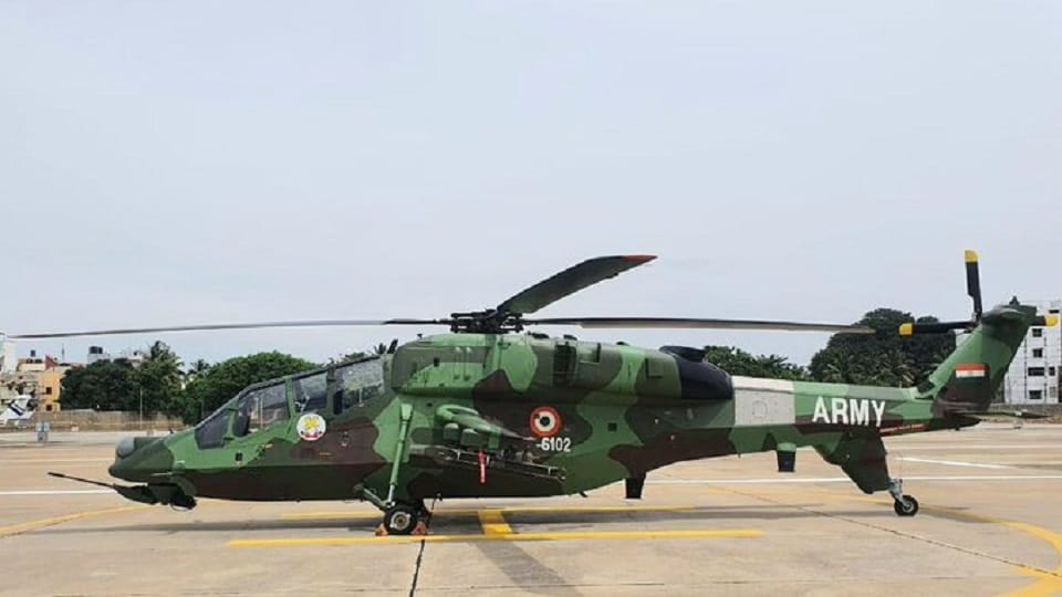 Indeginiously designed, developed LCH has been inducted into Indian Army