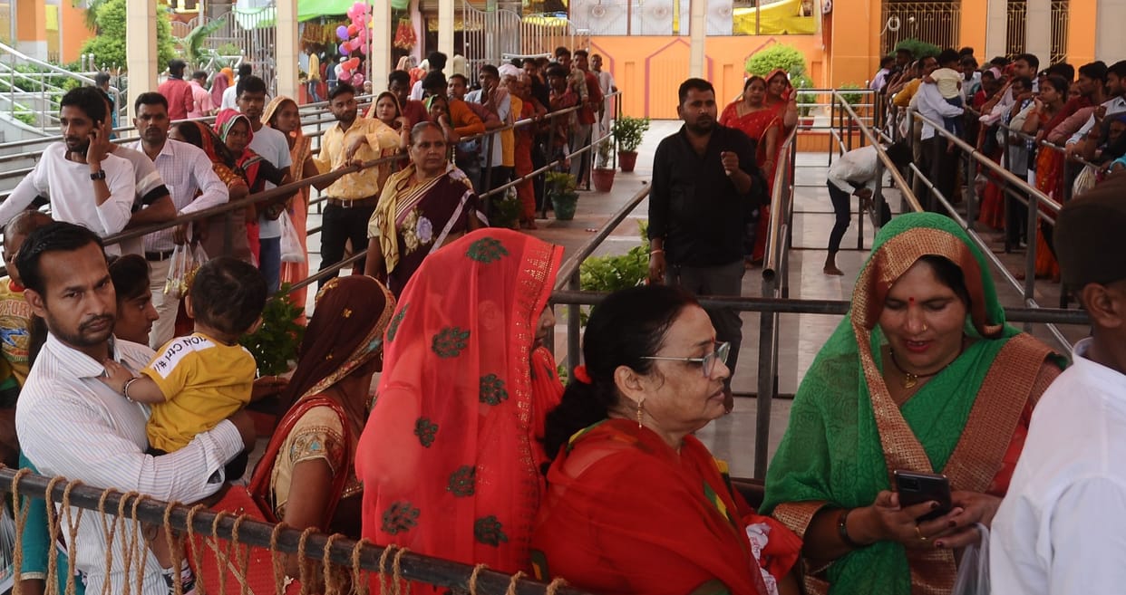 Mother Chandraghanta was worshiped on the third day of Navratri