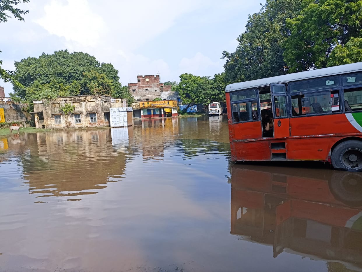 Do not make water logging anywhere ill