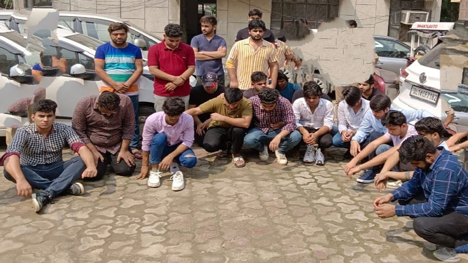 21 people arrested over celebrating birthday on elevated road