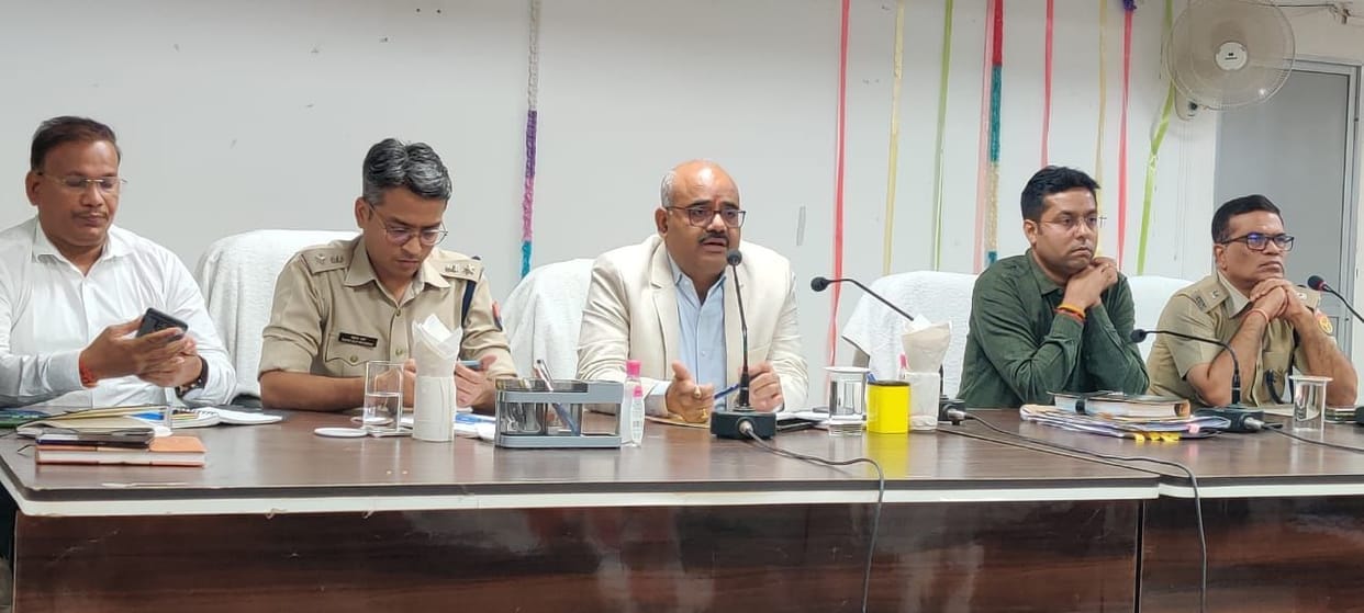 dm taken meeting of peace comitee
