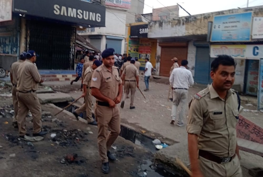 Haridwar Panchayat Chunav 2022 Vote counting:  Stone pelting and ruckus