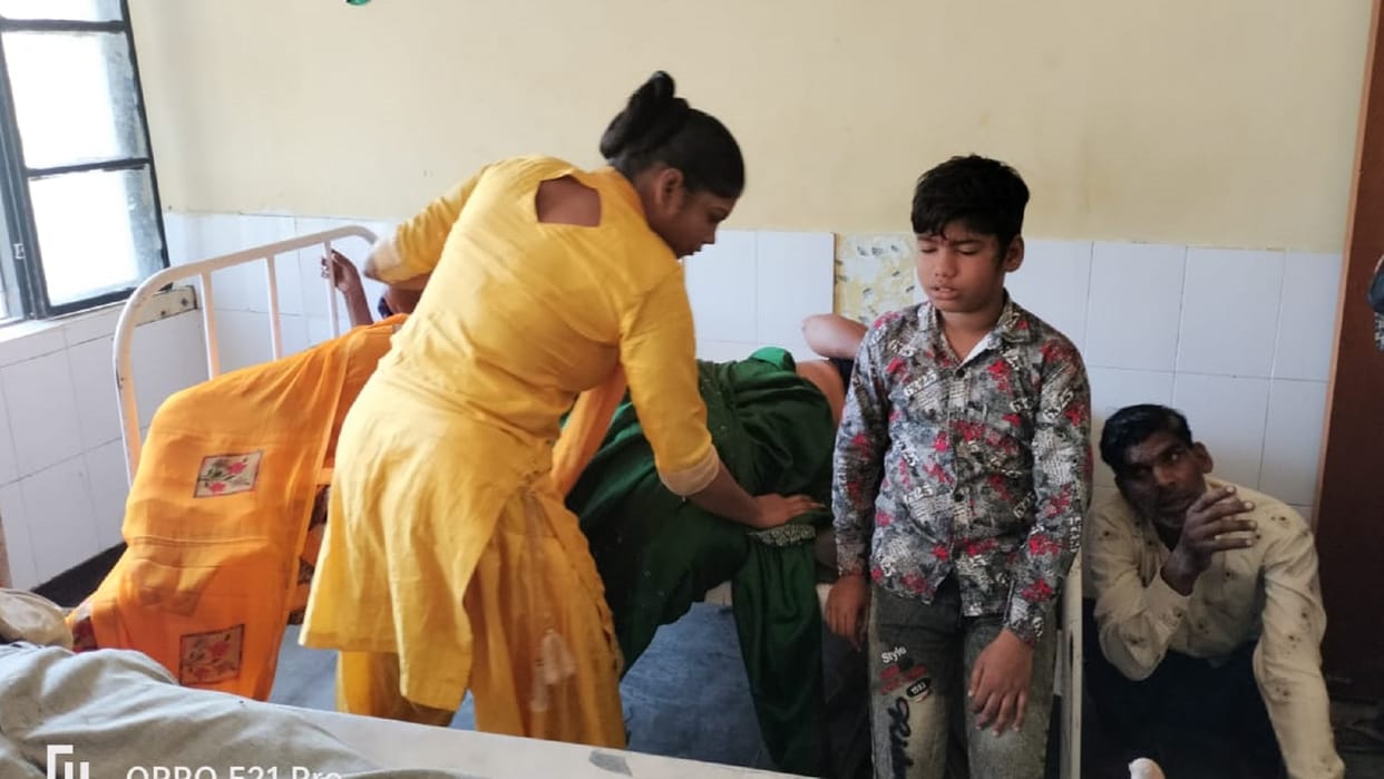 One killed seven injured as tempo overturned in Sambhal