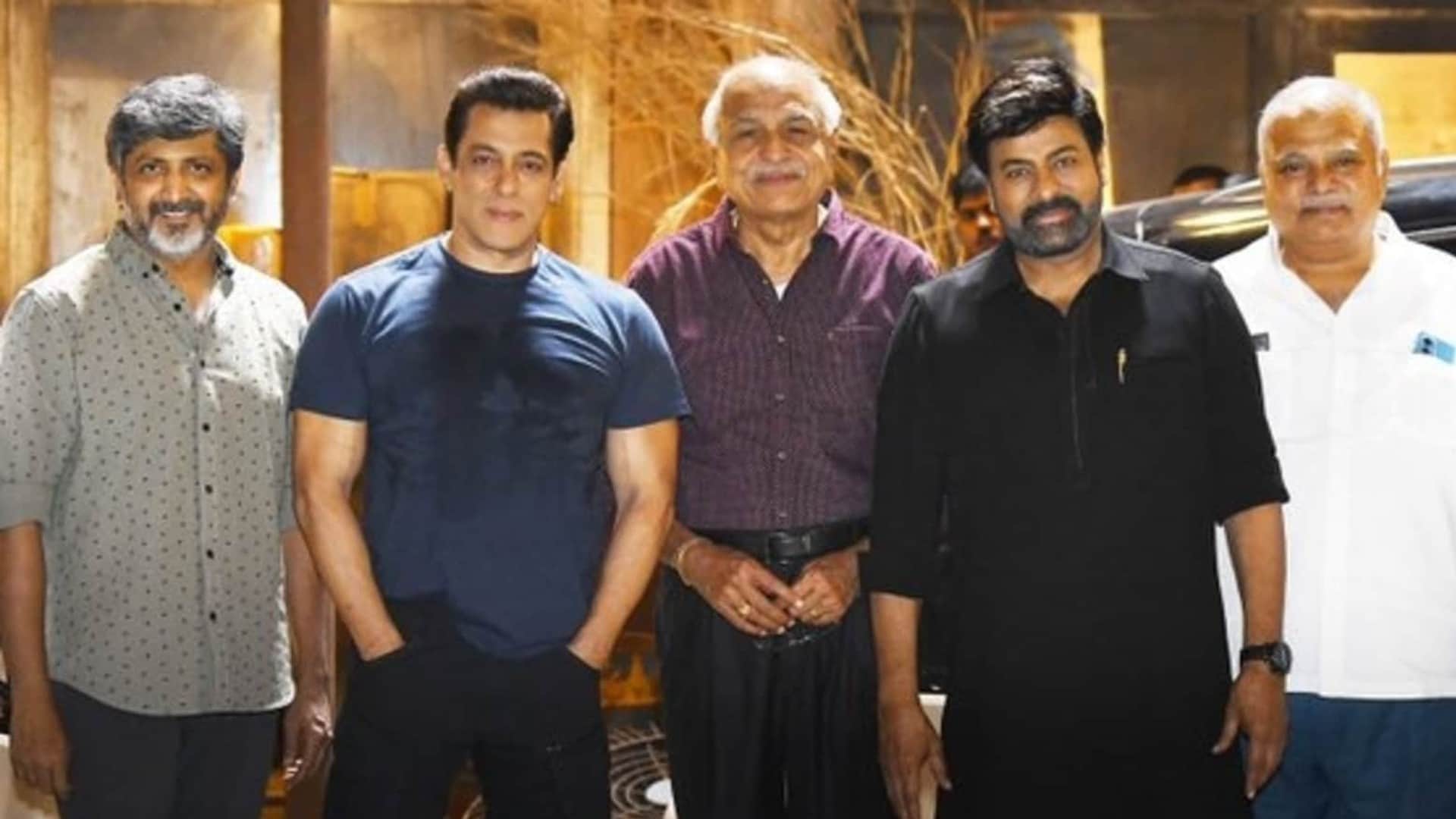 Chiranjeevi Salman Khan Godfather trailer released both actors seen in Full action mode