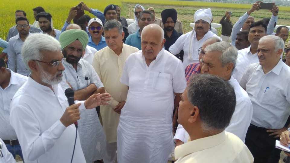 UP Agriculture Minister reached Kurukshetra to see natural farming