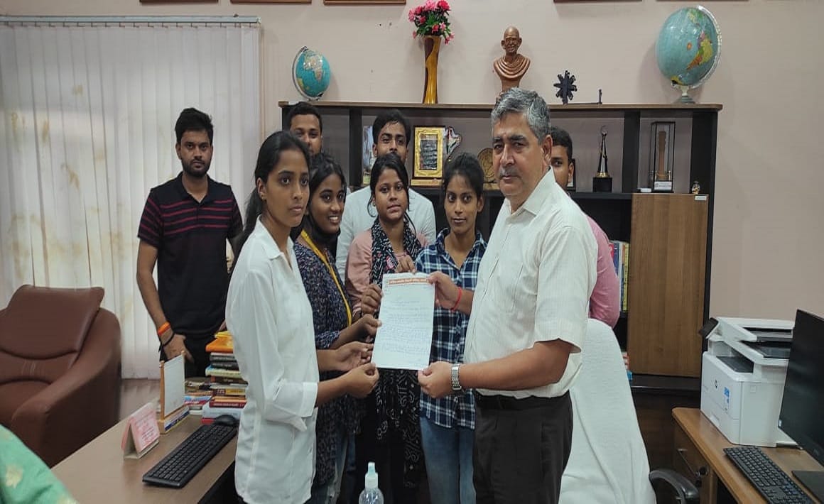 Kashi Vidyapith Guest teacher made controversial remarks on maa Durga removed after huge uproar