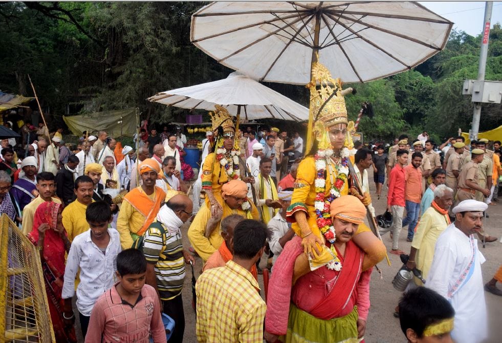Ramnagar Ki Ramlila 21st day army of Rama and Ravana started preparing for war