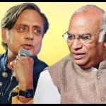 शशि थरूर और मल्लिकार्जुन खरगे