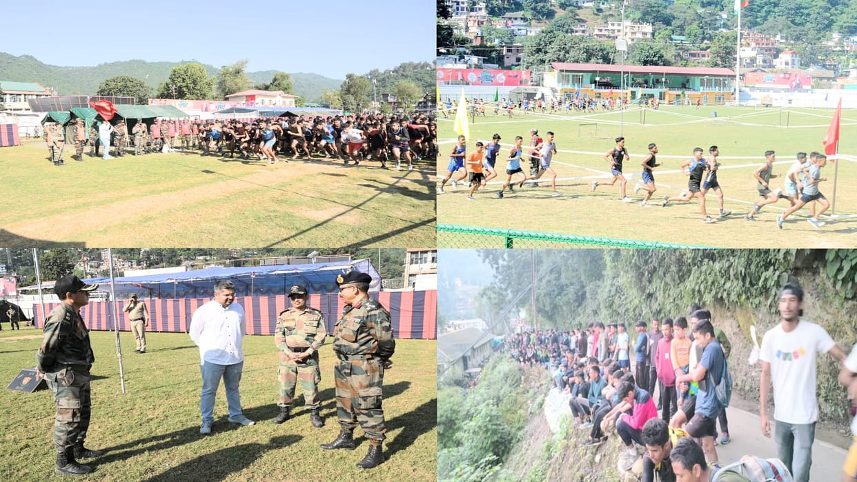 Huge enthusiasm among youth to become Agniveer, recruitment rally started at Paddal Maidan in Mandi