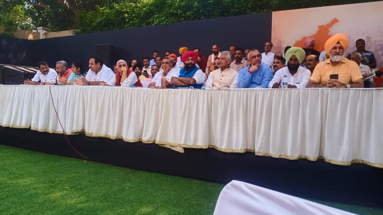 Bharatiya Janata Party public assembly organized in Jalandhar