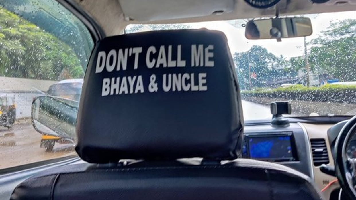 Trending: cab driver wrote "Don't call me brother and uncle" people gave hilarious reaction