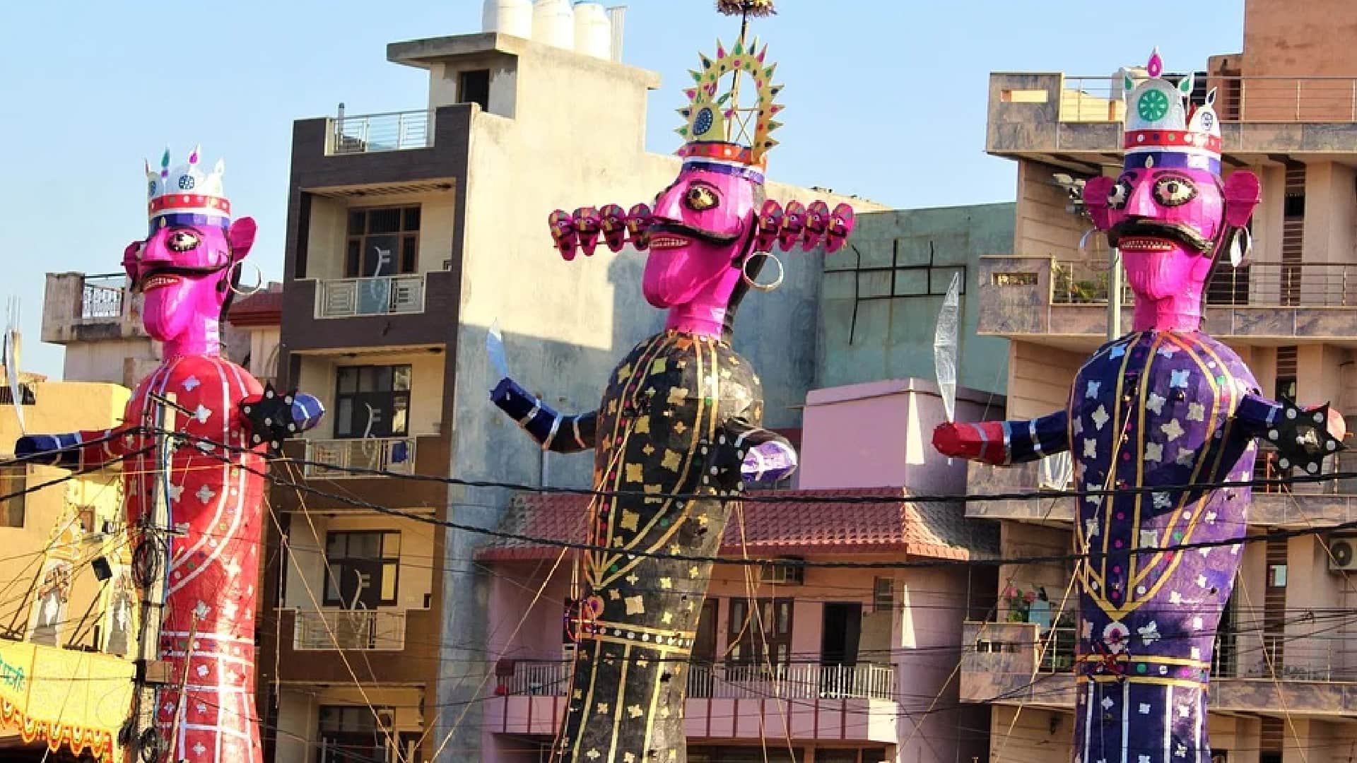 dussehra 2022 place in india where ravana putla not set on fire