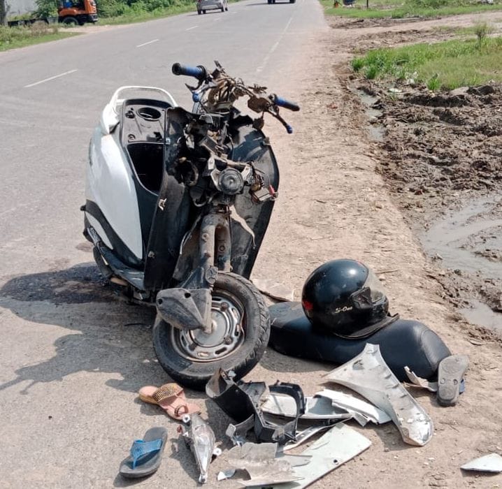 Hardoi, Four injured including two women in the accident