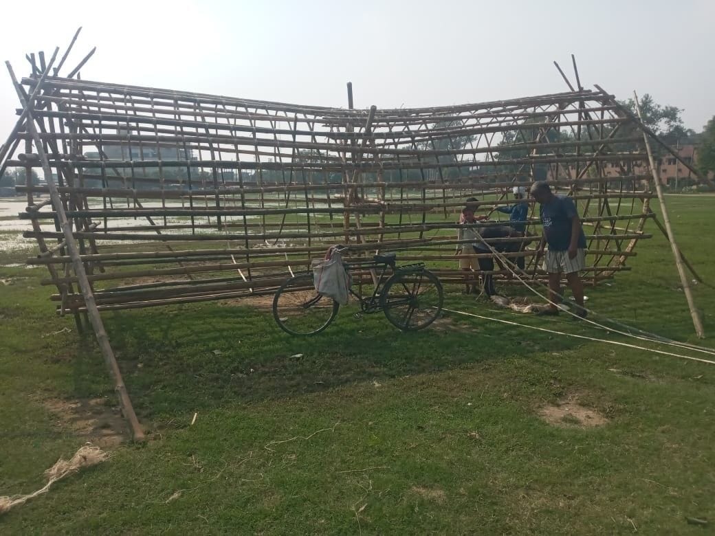 Hathras: Ravana's effigy became costlier by 50 thousand rupees since last time