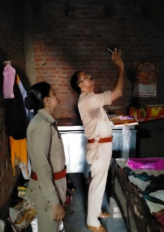 Woman's body found hanging from a pool in Ajitdandi village