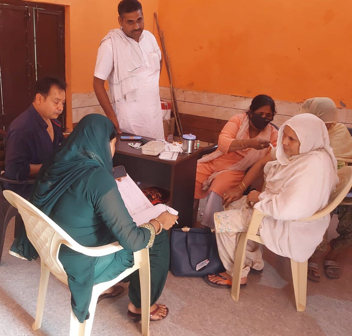 District ranked third in the state in mega camp vaccination
