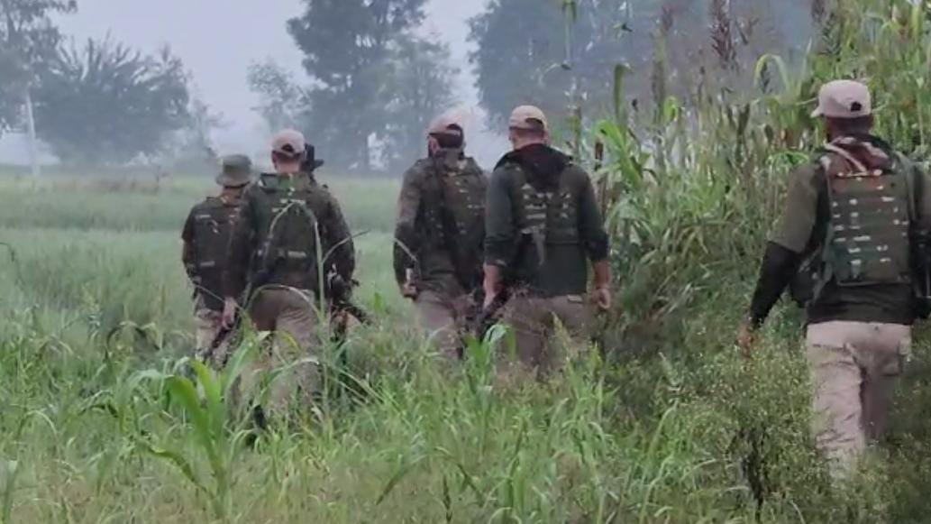 kathua hiranagar drone seen on IB security forces launched search operation Ahead of the visit of Hm Amit Shah