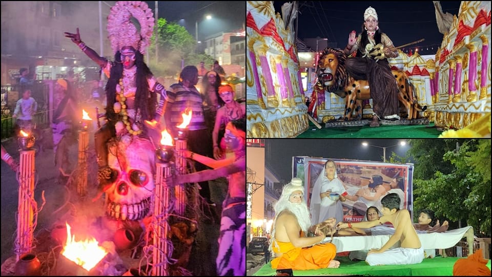 Katra Navratri Festival Processions going out every day