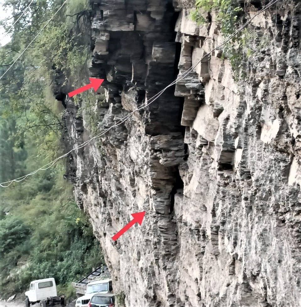 road in bad condition