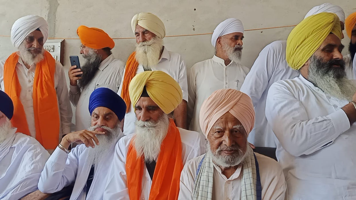 Jagdish Singh Jhinda held a press conference in Sirsa