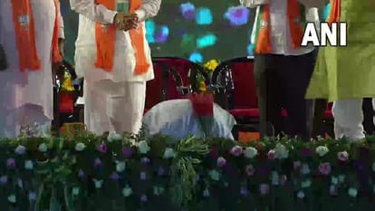 PM Modi in Rajasthan 11 km road show Abu Road