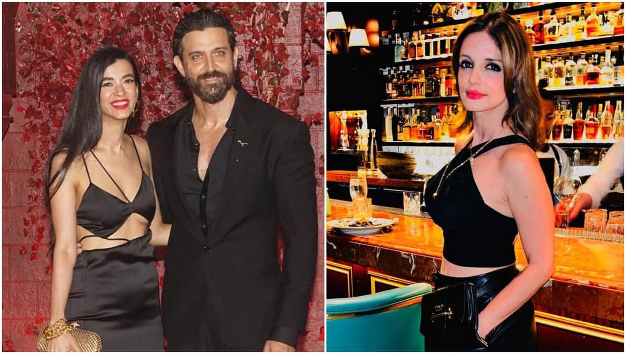 Vikram Vedha Hrithik Roshan Ex-wife Sussanne Khan and Girlfriend Saba Azad give reaction to actor Movie
