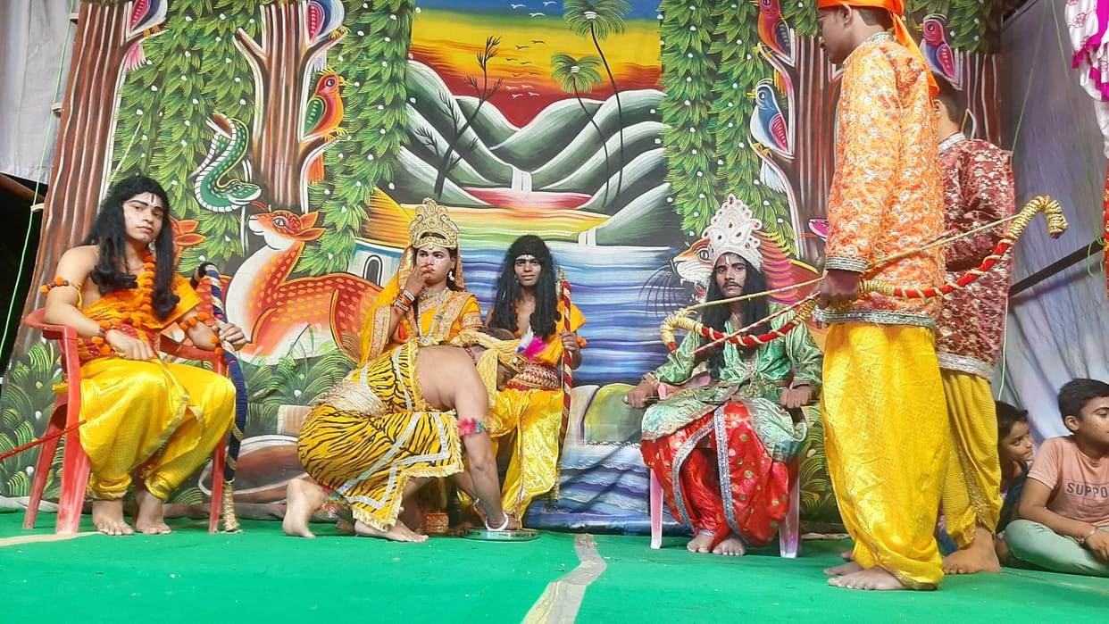 Ram gave protection by breaking Jayant's eye