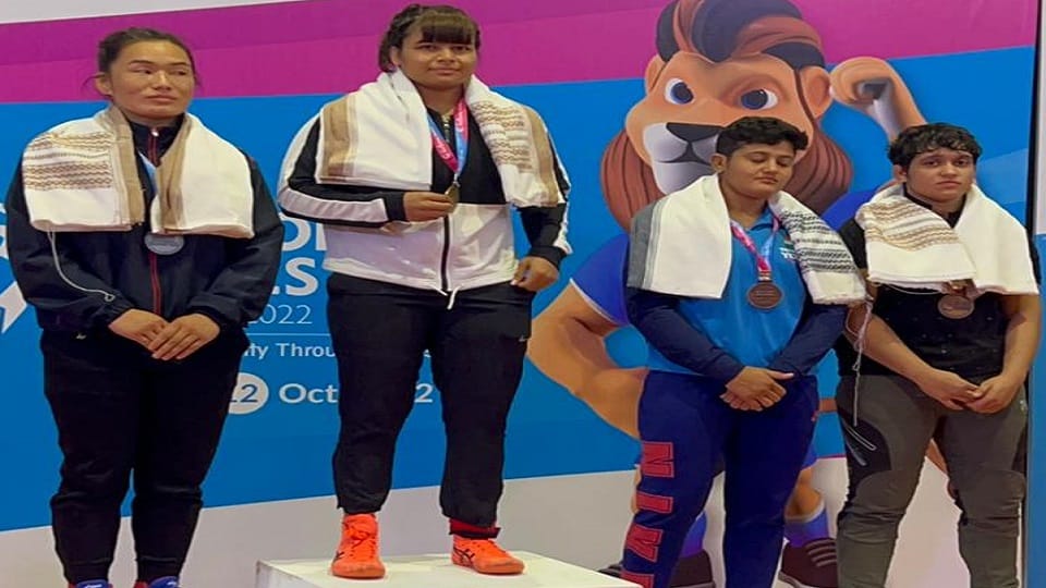 National Games 2022 Divya Kakran wins gold medal defeats Rani of Himachal 4-0