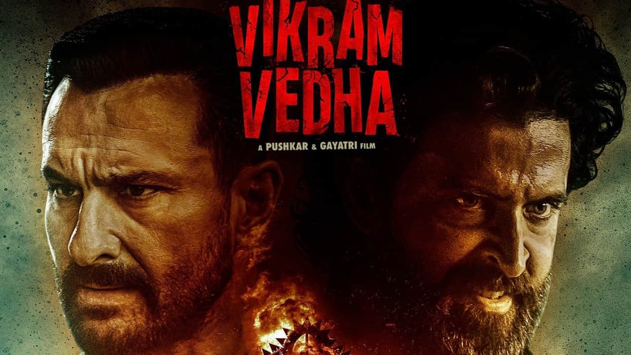 Vikram Vedha Day 1 Box Office Collection is lesser than bachchan pandey and laal singh Chaddha Hrithik roshan