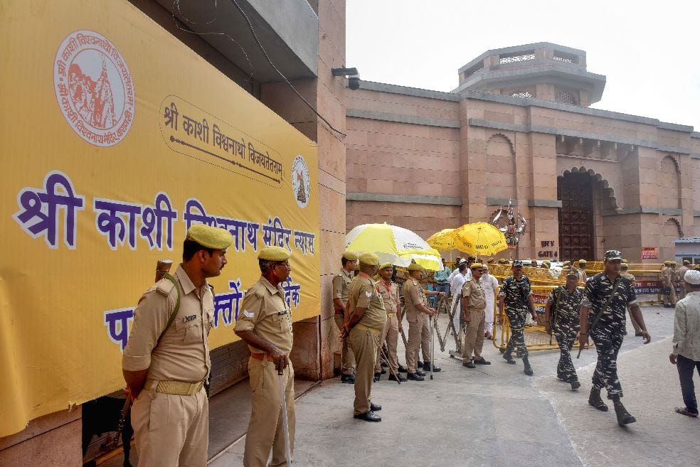 Three suspects were caught from Kashi Vishwanath temple two of them from other community