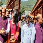 मनाली में सीएम जयराम ठाकुर।