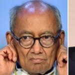 कांग्रेस नेता दिग्विजय सिंह और भाजपा नेता डॉ. रमन सिंह