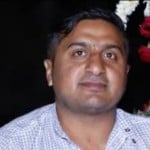 लापता लिपिक सुभाष चंद्र का फोटो।