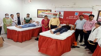 Amar ujala foundation blood donation camp agra mathura etah mainpuri kasganj and firozabad