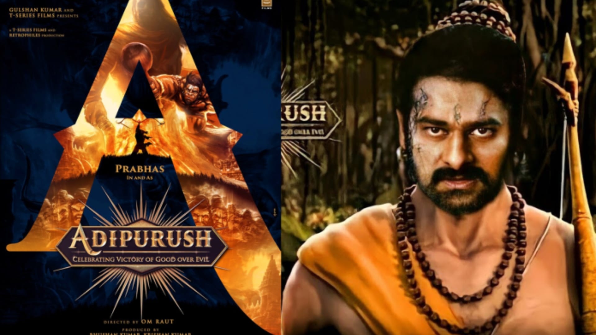 Adipurush: Prabhas kriti sanon starrer om raut film first teaser to be release tomorrow 2 october in ayodhya