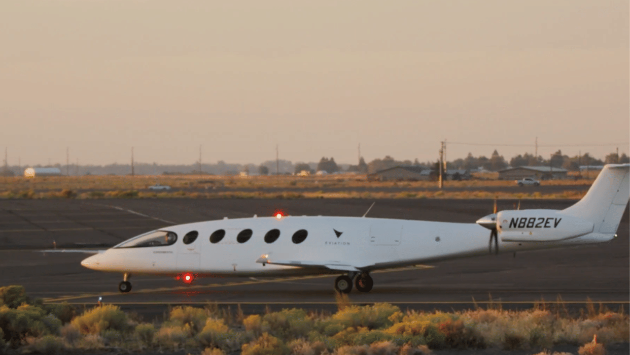 Electric bikes, scooters and cars are now old, electric plane alice coming
