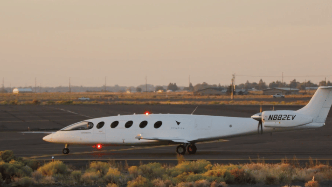 Electric bikes, scooters and cars are now old, electric plane alice coming