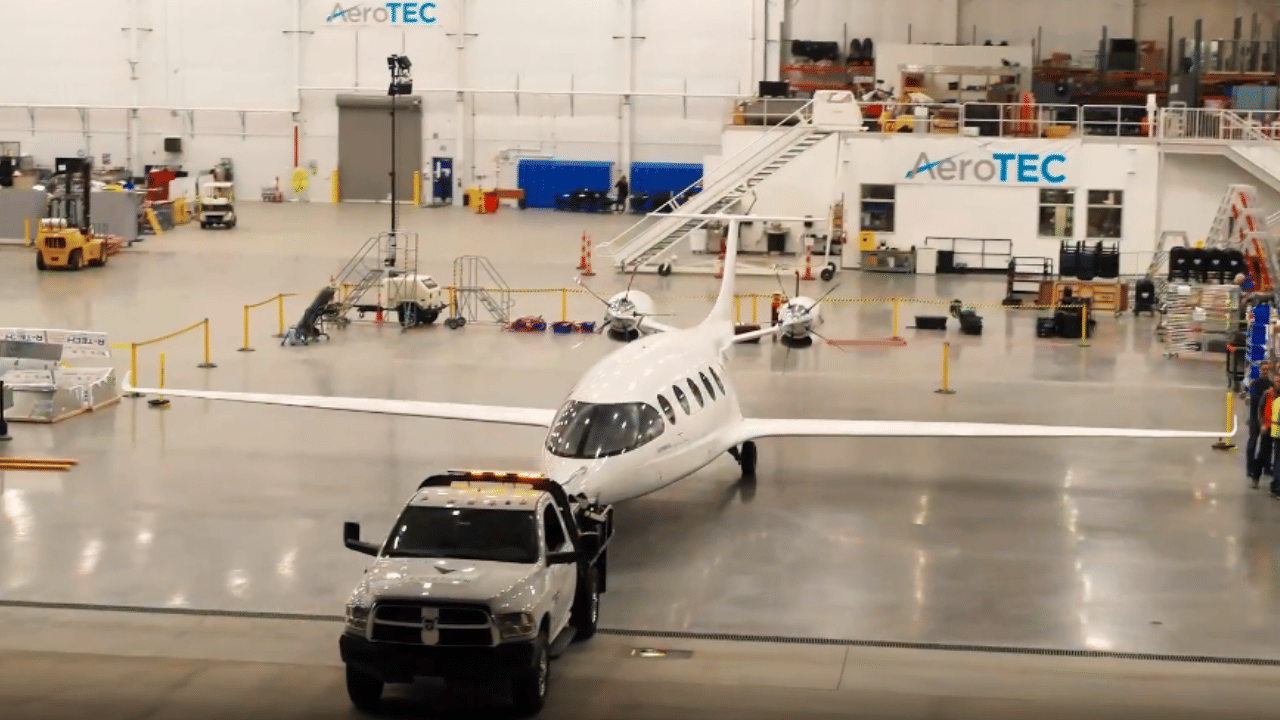 Electric bikes, scooters and cars are now old, electric plane alice coming