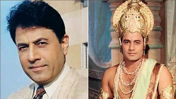 Women started crying touching Arun Govil aka lord ram feet at airport video went viral on internet watch her