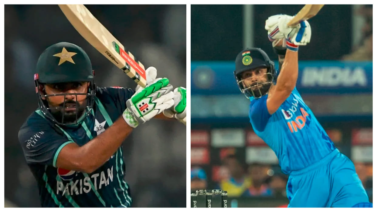 IND vs PAK Harbhajan Singh asked Who is better between Virat Kohli Babar Azam Shoaib Akhtar gave funny answer