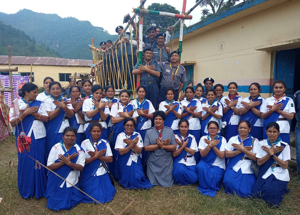 Scaut-Guide Camp in Chaukhutiya