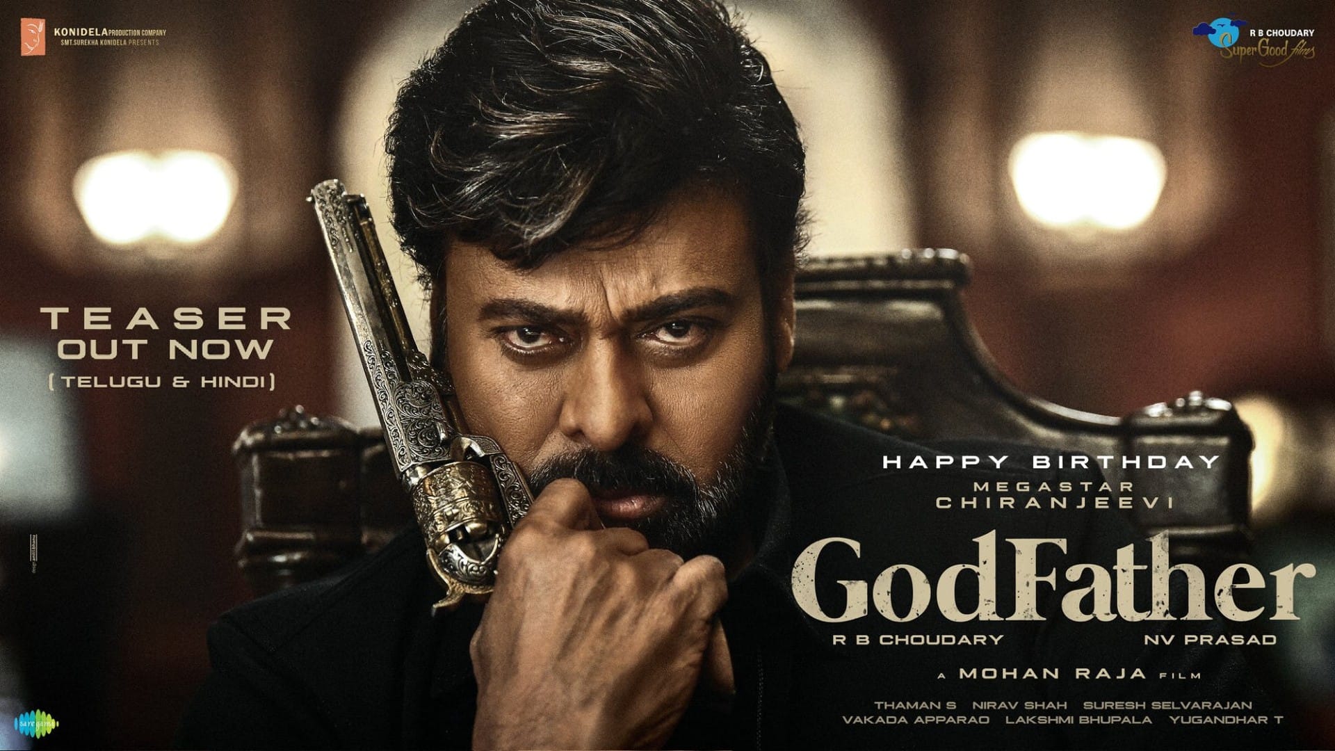 chiranjeevi salman khan Starrer Godfather Hindi Trailer out now film will release on 5 october 2022